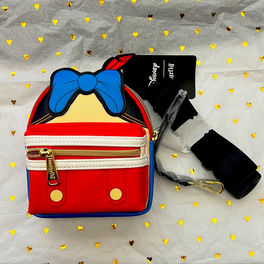 Loungefly Disney Pinocchio Wristlet - New!